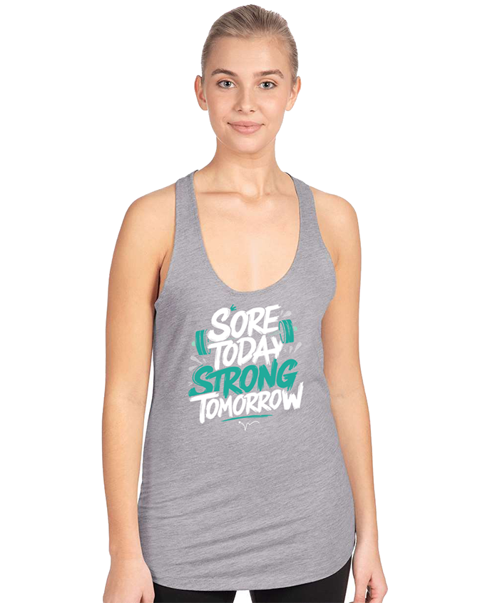 Strong Ladies Raceback Tank