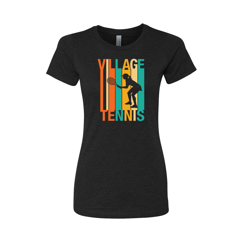 Tennis - Ready Position Ladies Tee