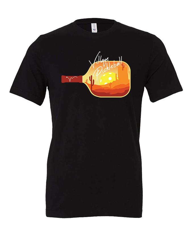 Pickleball - Sunset Unisex Tee