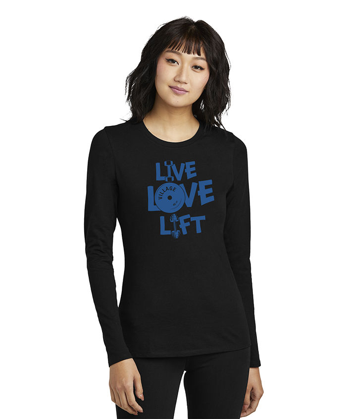 Live Love Lift Ladies Long Sleeve Tee
