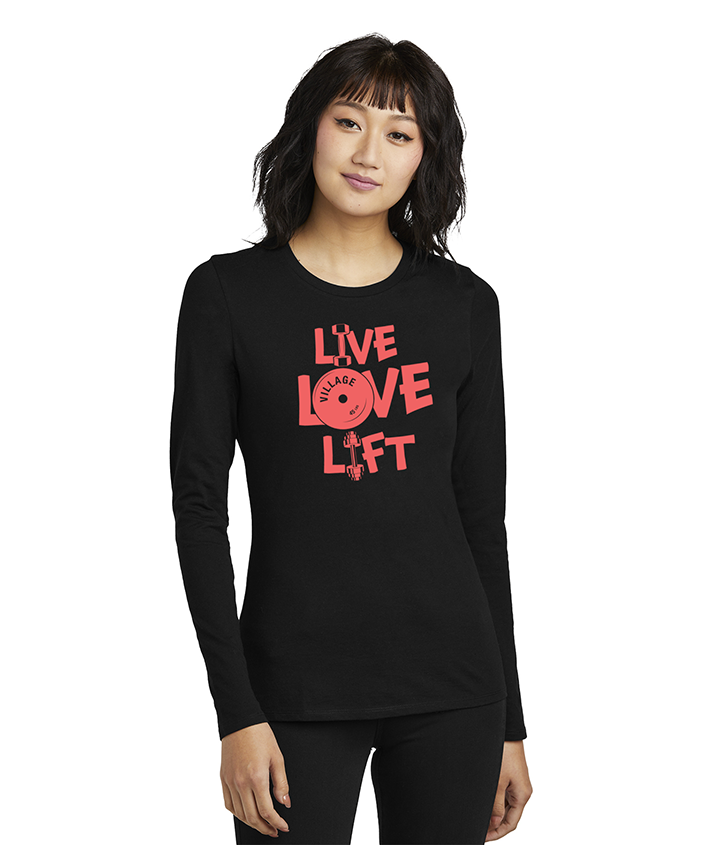 Live Love Lift Ladies Long Sleeve Tee