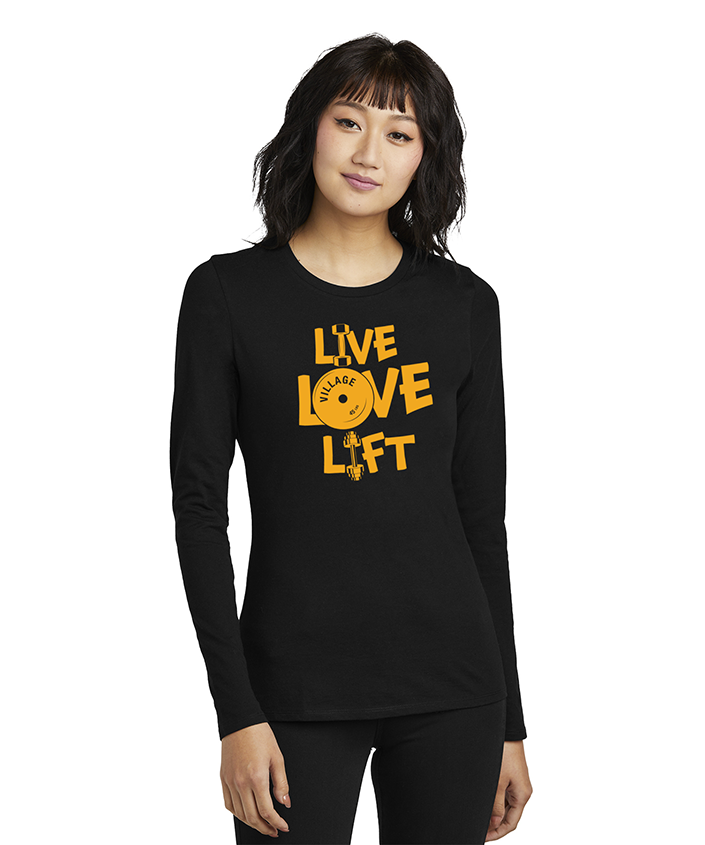 Live Love Lift Ladies Long Sleeve Tee