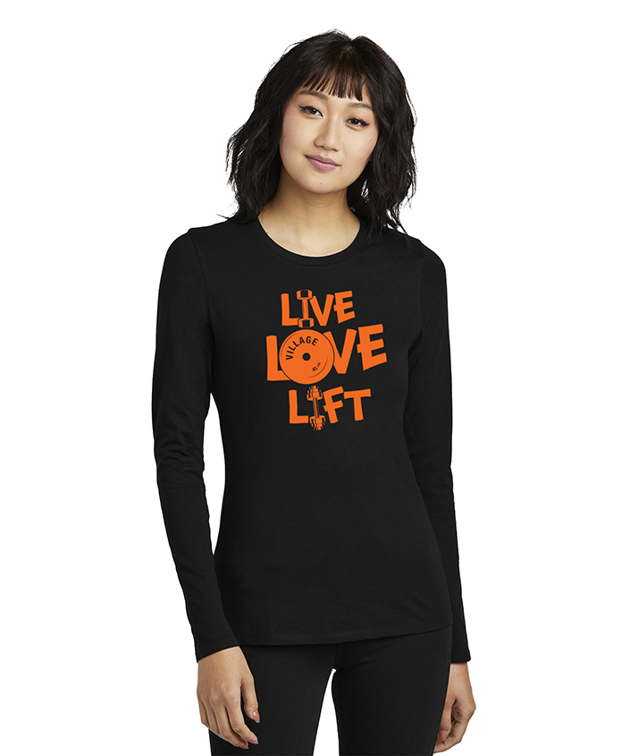 Live Love Lift Ladies Long Sleeve Tee