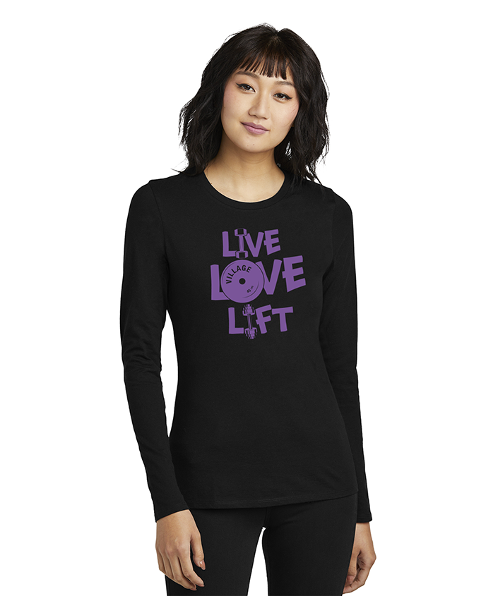 Live Love Lift Ladies Long Sleeve Tee