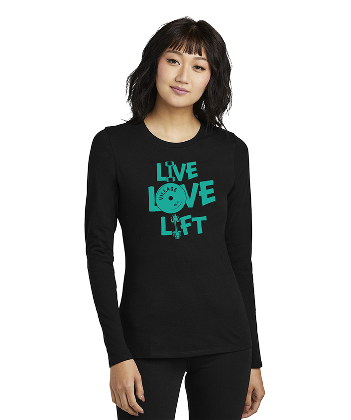 Live Love Lift Ladies Long Sleeve Tee