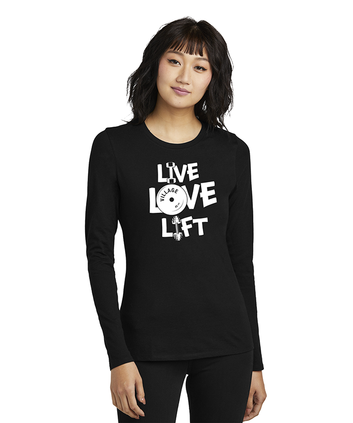 Live Love Lift Ladies Long Sleeve Tee