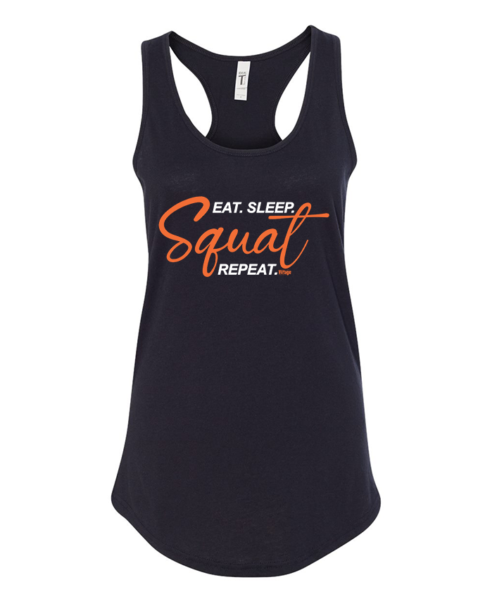 Squat - Ladies Racerback Tank