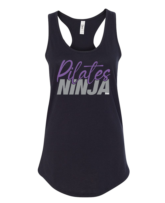 Pilates Ninja - Ladies Racerback Tank