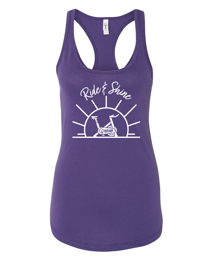 Ride & Shine - Ladies Racerback Tank