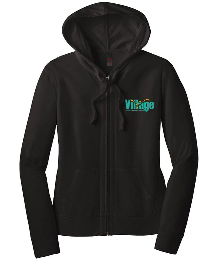 Ladies Fitted Full-Zip Hoodie
