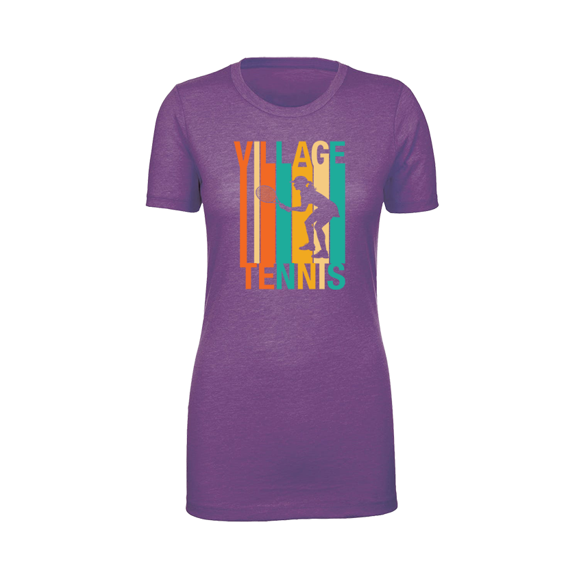 Tennis - Ready Position Ladies Tee