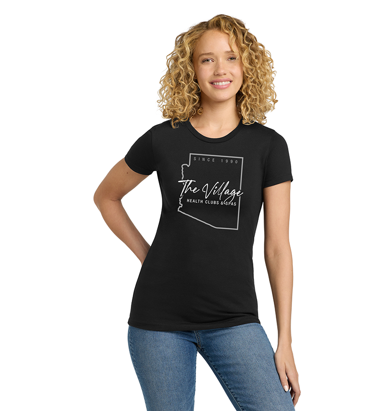 Village State Ladies Crew Tee