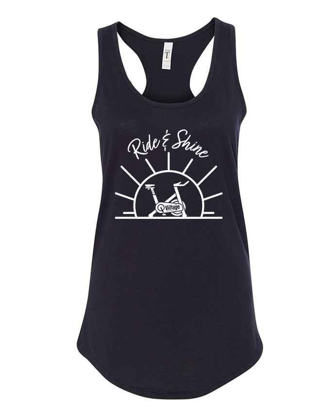 Ride & Shine - Ladies Racerback Tank