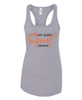 Squat - Ladies Racerback Tank