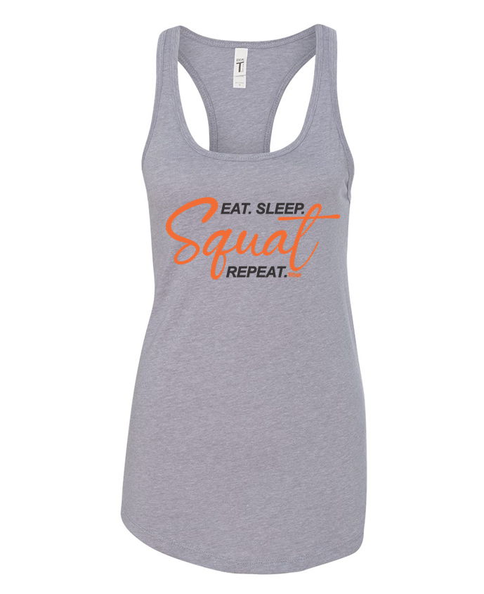 Squat - Ladies Racerback Tank