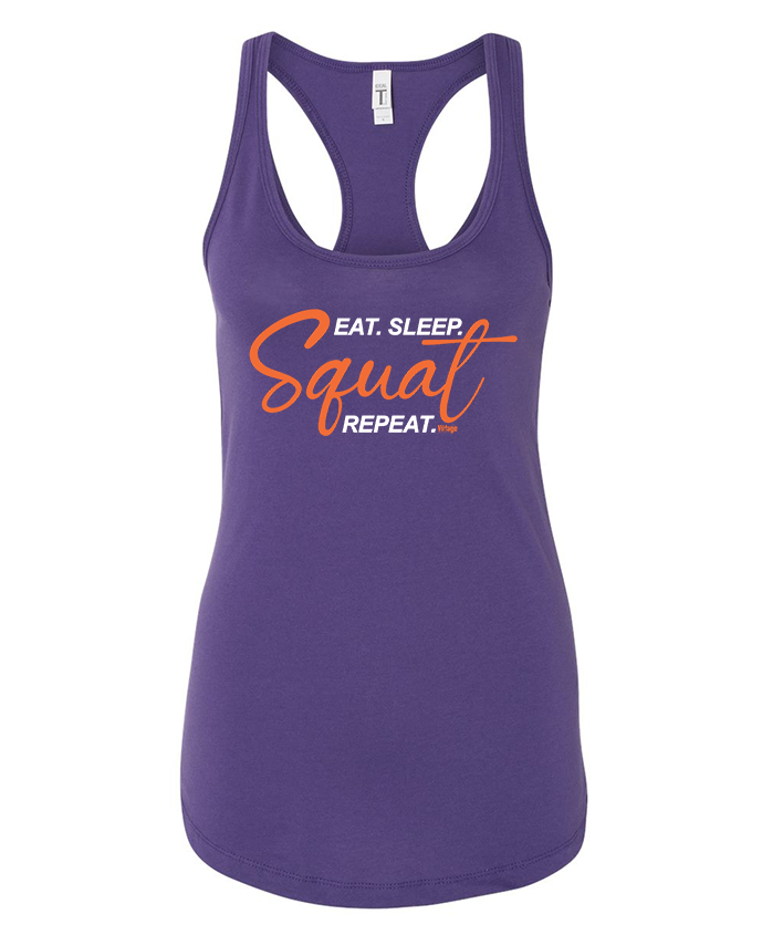 Squat - Ladies Racerback Tank