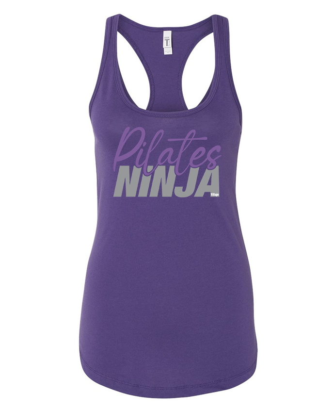 Pilates Ninja - Ladies Racerback Tank