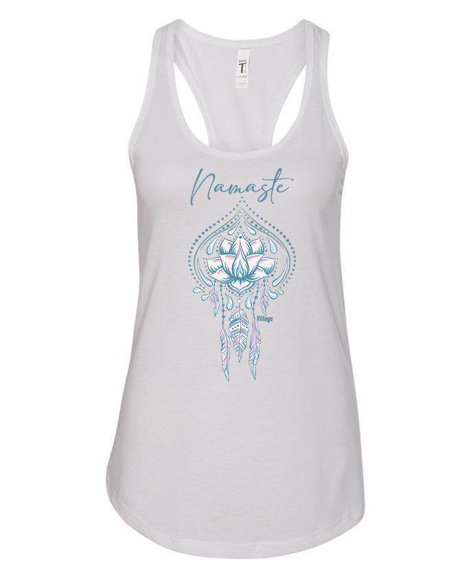 Namaste - Ladies Racerback Tank