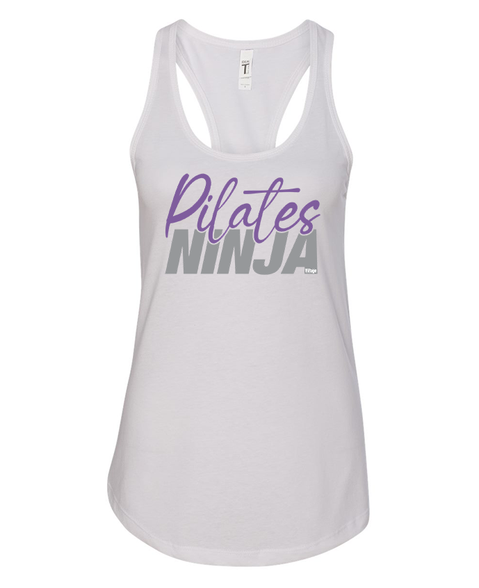 Pilates Ninja - Ladies Racerback Tank