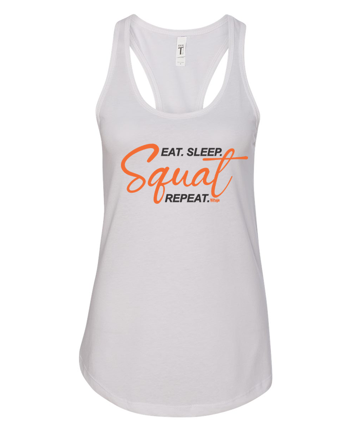 Squat - Ladies Racerback Tank