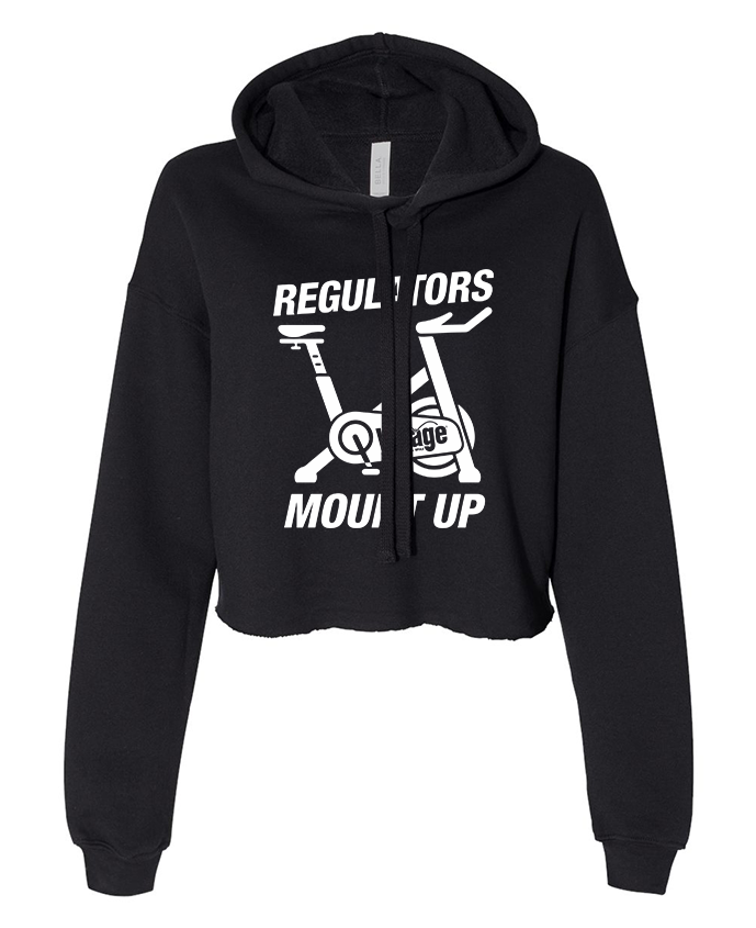 Regulators - Ladies Cropped Hoodie
