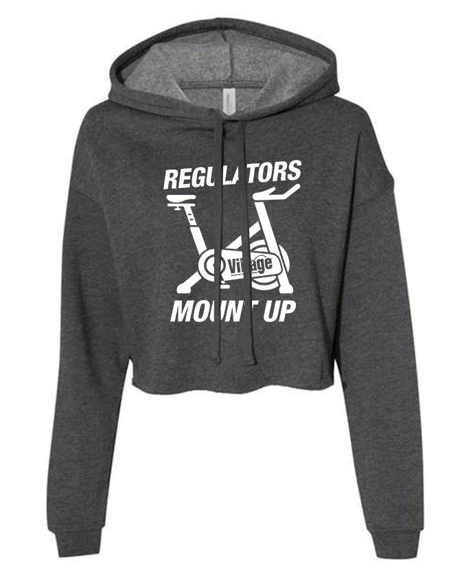 Regulators - Ladies Cropped Hoodie