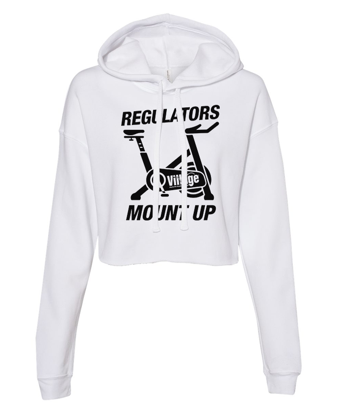 Regulators - Ladies Cropped Hoodie