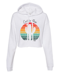 Cactus - Ladies Cropped Hoodie